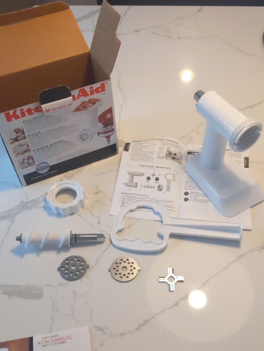 KitchenAid Food Grinder Stand Mixer Attachment - Picture 5 of 5